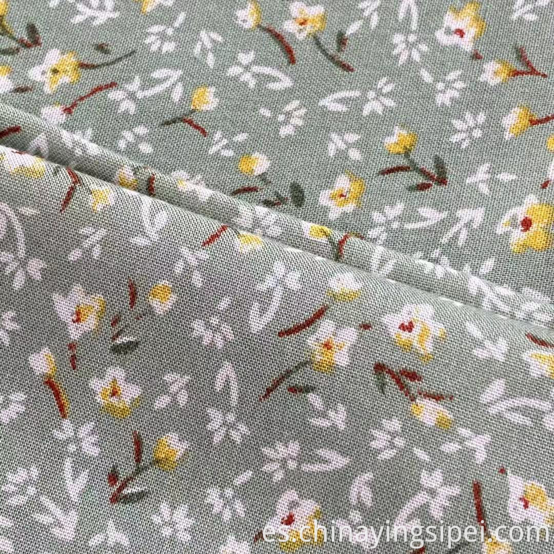 45S Patrón más último Flor de flores suaves Fuli Crepe 100% Viscose Fabric for Woman